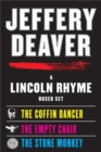 Image for Lincoln Rhyme eBook Boxed Set: Coffin Dancer, The Empty Chair, The Stone Monkey