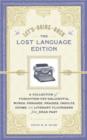 Image for Lets Bring Back: the Lost Language Edition