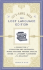 Image for Let&#39;s Bring Back: The Lost Language Edition: A Compendium of Forgotten-Yet-Delightful Words, Phrases, Praises, Insults, Idioms, and Literary Flourishes from Eras Past