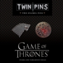 Image for Game of Thrones Twin Pins: Stark and Targaryen Sigils