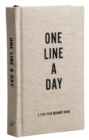 Canvas One Line a Day : A Five-Year Memory Journal - Chronicle Books