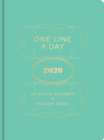 Image for One Line a Day 2020 12-Month Planner