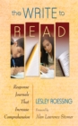 Image for The Write to Read: Response Journals That Increase Comprehension
