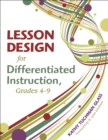 Image for Lesson Design for Differentiated Instruction, Grades 4-9