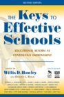 Image for The keys to effective schools: educational reform as continuous improvement