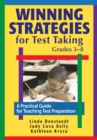 Image for Winning Strategies for Test Taking, Grades 3-8: A Practical Guide for Teaching Test Preparation