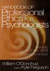 Image for Handbook of professional ethics for psychologists: issues, questions, and controversies