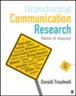 Image for Introducing communication research  : paths of inquiry