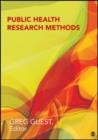 Image for Public Health Research Methods