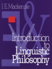 Image for Introduction to linguistic philosophy