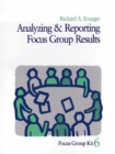 Image for Analyzing and reporting focus group results.