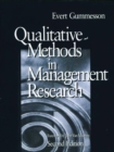 Image for Qualitative methods in management research.