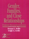 Image for Gender, families, and close relationships: feminist research journeys