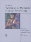 Image for The Sage handbook of methods in social psychology