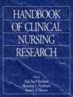 Image for Handbook of clinical nursing research