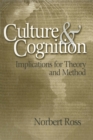 Image for Culture &amp; cognition: implications for theory and method