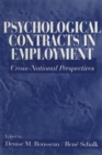 Image for Psychological contracts in employment: cross-national perspectives