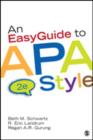 Image for An easyguide to APA style