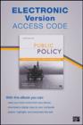 Image for Public Policy Electronic Version : Politics, Analysis, and Alternatives