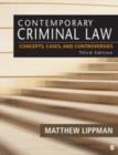 Image for BUNDLE: Lippman: Contemporary Criminal Law 3e + Lippman: Contemporary Criminal Law 3e Electronic Version