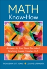 Image for Math know-how: answers to your most persistent teaching issues, grades 3-5