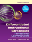 Image for Differentiated Instructional Strategies Professional Learning Guide : One Size Doesn&#39;t Fit All