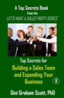 Image for Top Secrets for Building a Sales Team and Expanding Your Business