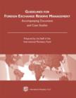 Image for Guidelines for foreign exchange reserve management: accompanying document and case studies