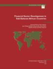 Image for Financial sector development in Sub-Saharan African countries : no. 169