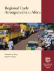 Image for Regional trade arrangements in Africa