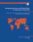 Image for Designing monetary and fiscal policy in low-income countries : 250