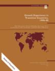 Image for Growth experience in transition countries, 1990-98 : 184.