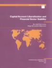 Image for Capital account liberalization and financial sector stability