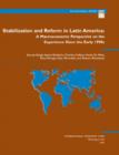 Image for Stabilization and reform in Latin America: a macroeconomic perspective on the experience since the early 1990s