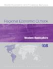 Image for Regional Economic Outlook: Western Hemisphere - April 2008.