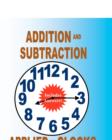 Image for Addition and Subtraction Applied to Clocks : An Arithmetic Workbook to Practice Adding and Subtracting Hours and Minutes to and from Time