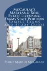 Image for McCaulay&#39;s Maryland Real Estate Licensing Exams State Portion Sample Exams and Study Guide