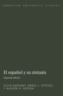 Image for El espanol y su sintaxis