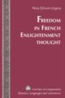 Image for Freedom in French Enlightenment thought : v. 177