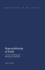 Image for Reasonableness of faith: a study of Kierkegaard&#39;s Philosophical fragments