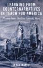 Image for Learning from Counternarratives in Teach For America: Moving from Idealism Towards Hope