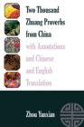Image for Two thousand Zhuang proverbs from China with annotations and Chinese and English translation : Volume 11