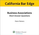 Image for California Bar Edge: California Business Associations Short Answer Questions for the Bar Exam