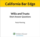 Image for California Wills and Trusts Short Answer Questions for the Bar Exam