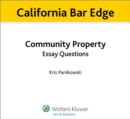Image for California Community Property Essay Questions for the Bar Exam