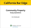 Image for California Community Property Short Answer Questions for the Bar Exam