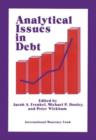 Image for Analytical issues in debt