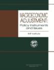 Image for Macroeconomic adjustment: policy instruments and issues