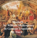 Image for Macbeth in German (Tieck)