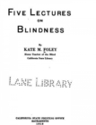 Image for Five Lectures on Blindness